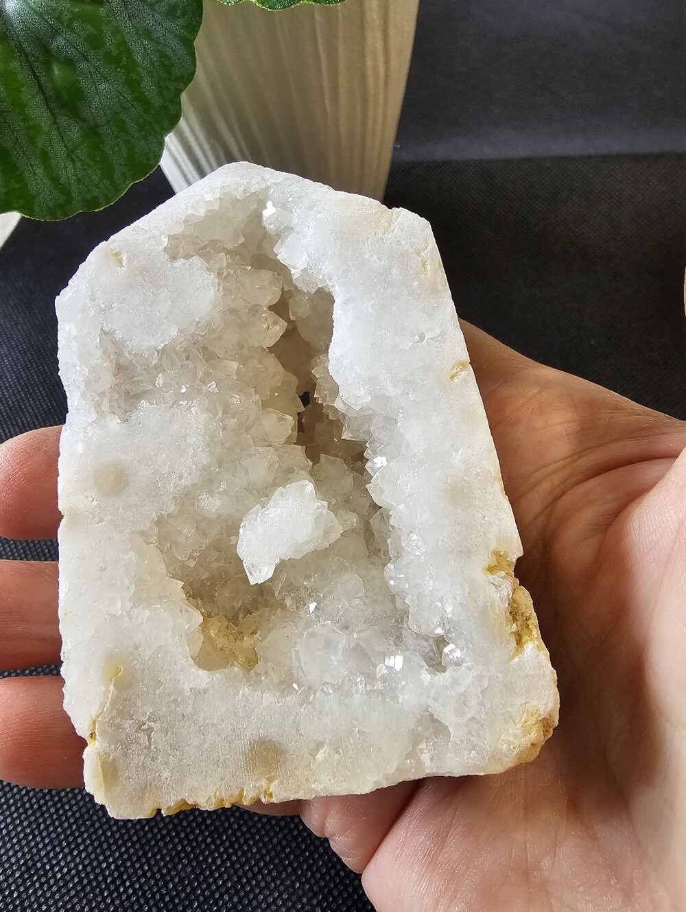 Moroccan Crystal Geode Display Tower